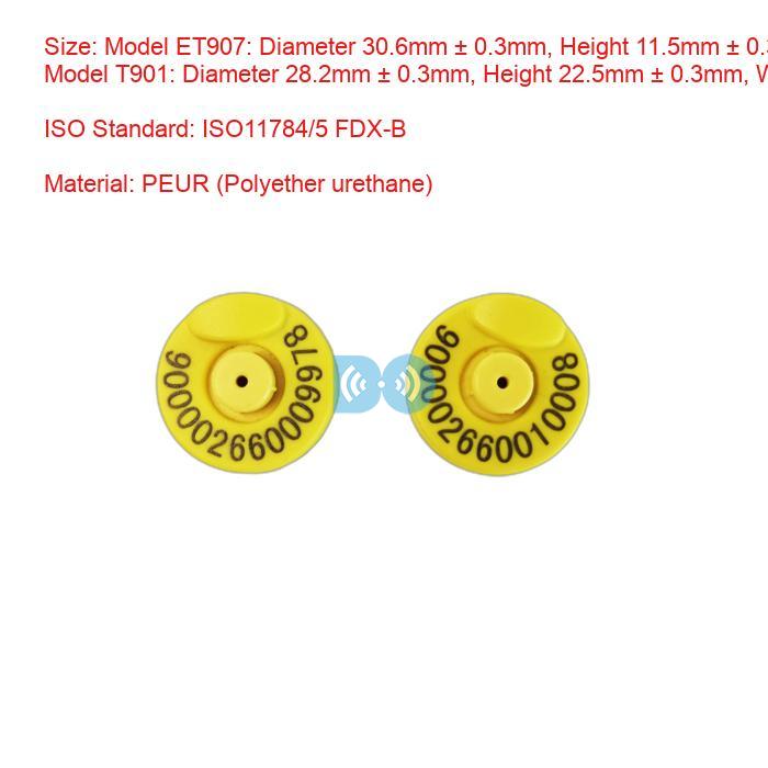 Custom Earring For Livestock With Qr Ear Tags For Animal Plastic Labels For Cattle Supplier