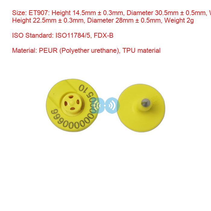 Electronic Ear Tag FDX-B And HDX Rancher Farmstock Manufacturer