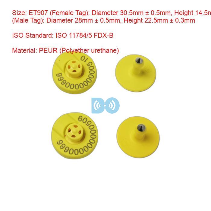 Electronic Ear Tag Reader Factory for Livestock and Cattle Management