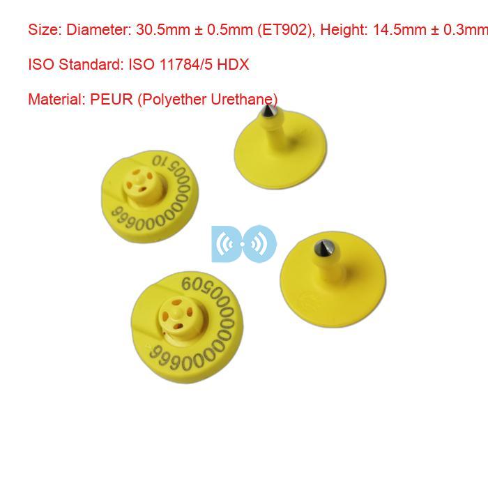 Maximize Livestock Management Efficiency with Electronic Ear Tags Livestock Ear Tags Factory
