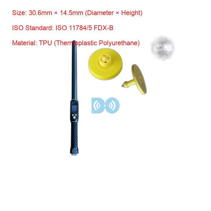 FULL ICAR Certified RFID Ear Tags for Animal ID & Management Factory