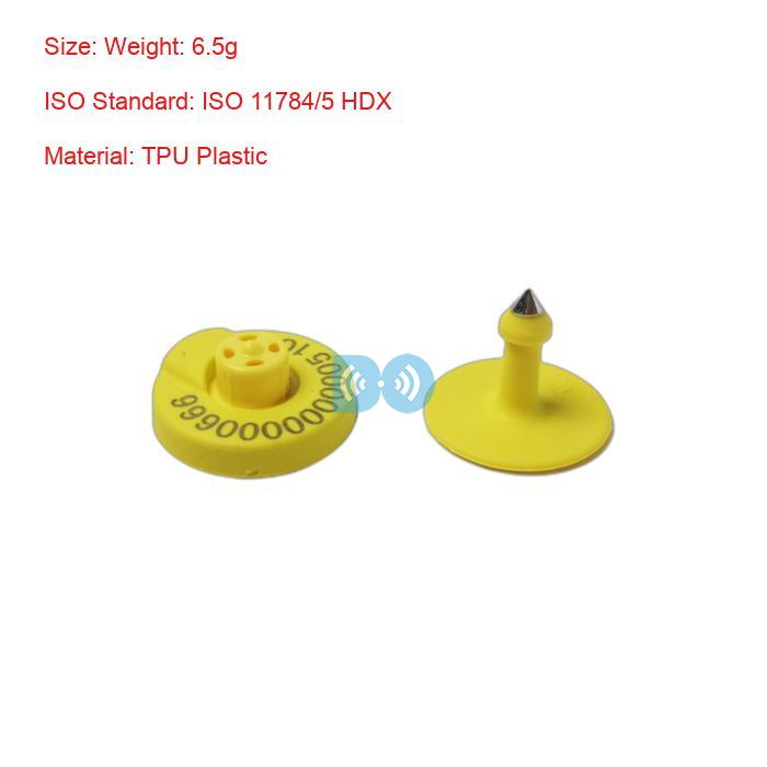 Certified ICAR Electronic Ear Tag 22cm Reading Distance Factory