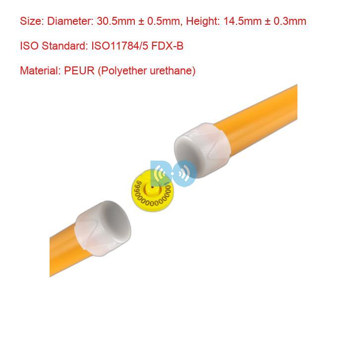 ISO11785 RFID Tag For Animal ID Reading With Encoding FDX-B And HDX Manufacturer