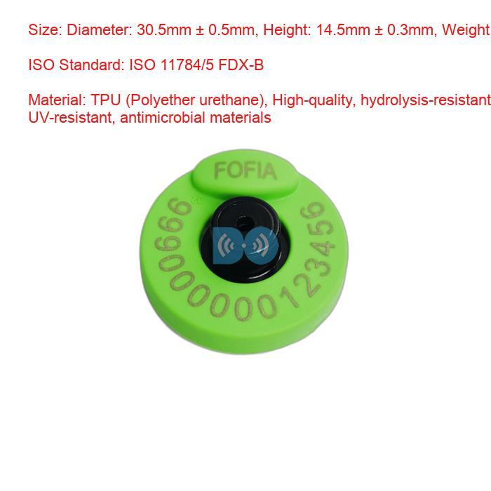 Professional Swine Ear Tags Factory - ISO Compliant Lightweight Livestock ID Solution for Pig Farming Management