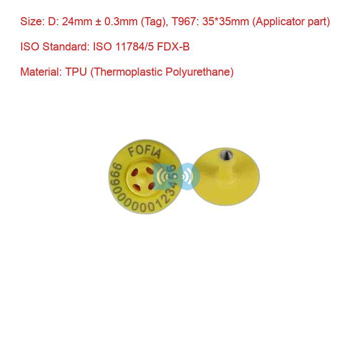 Smart Electronic Ear Tags for Livestock Identification Sheep Tags Manufacturer