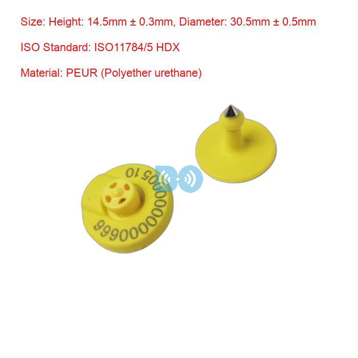 Tension 350N Cattle Ear Tags Lightweight And Reliable Identification Factory Supplier