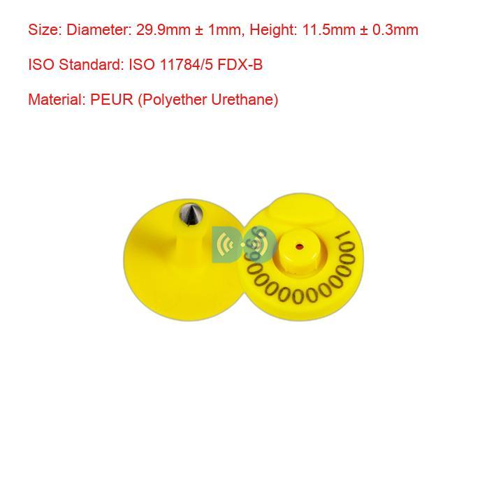 Waterproof Electronic Ear Tags for Cattle Management and Identification Factory