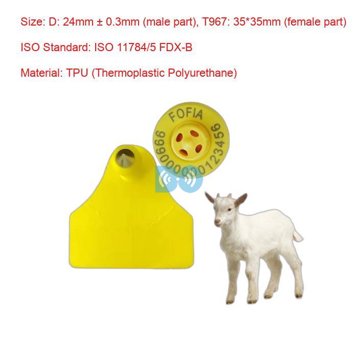 Advanced Electronic Ear Tags Sheep Tags for Streamlined Livestock Identification and Monitoring Factory
